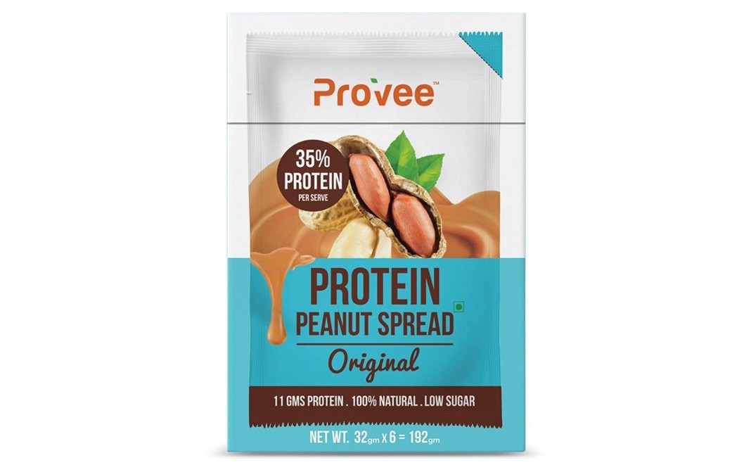 Provee Protein Peanut Spread Original   Pack  192 grams